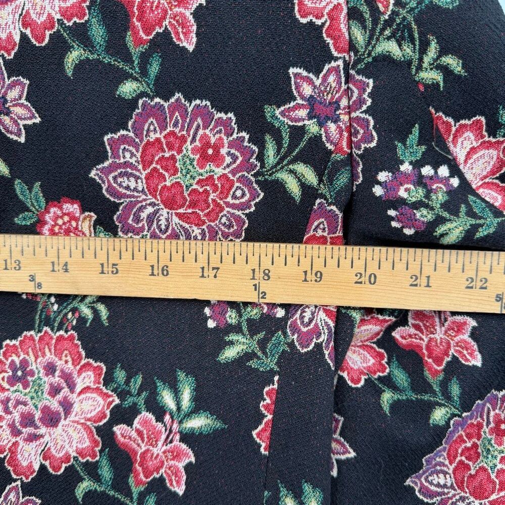 ASOS DESIGN slim suit in floral embroidery with taping Sz 42 - Picture 11 of 12